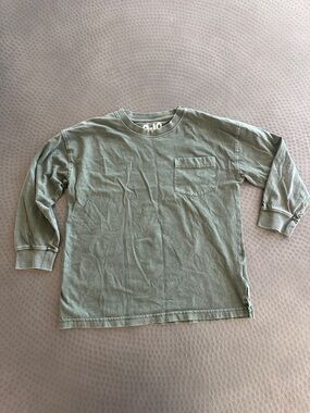 Cotton On Kids Olive Green Crew Neck Tee (9-10)